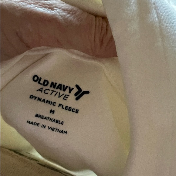 NWOT Old Navy Women's Off White Dynamic Fleece Quilted Jacket - Picture 6 of 12